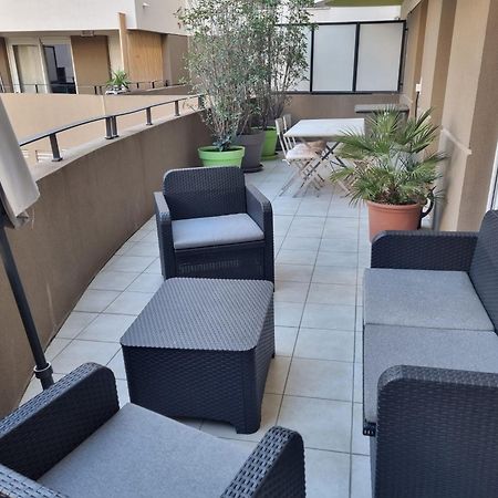 Grand Appartement Avec Garage Et Terrasse カステルノ・ル・レ エクステリア 写真
